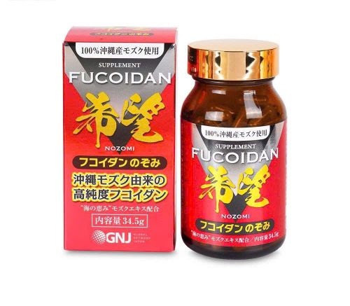 Fucoidan Nozomi hộp 150 viên